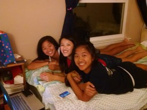 My daughter (center) with two of her best friends, also adopted from China and also my honorary daughters!